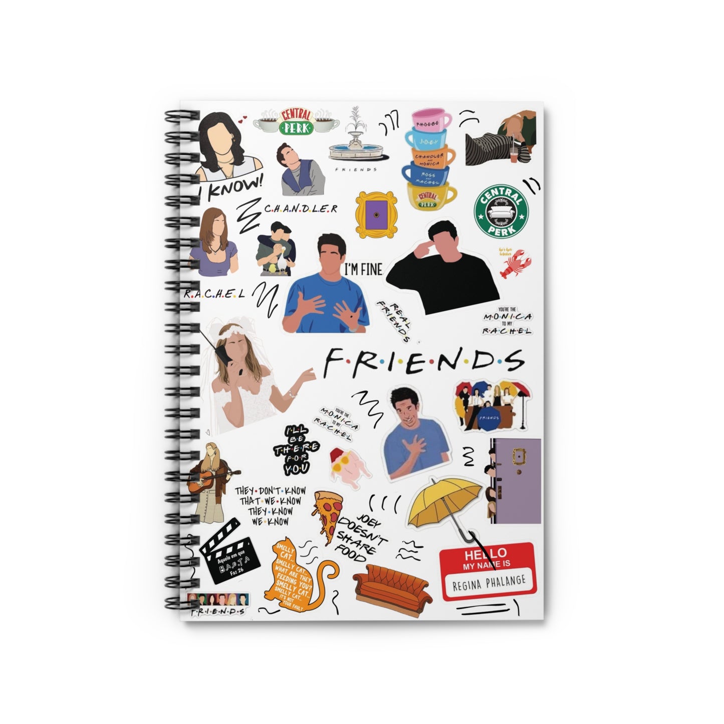 Friends Spiral Notebook