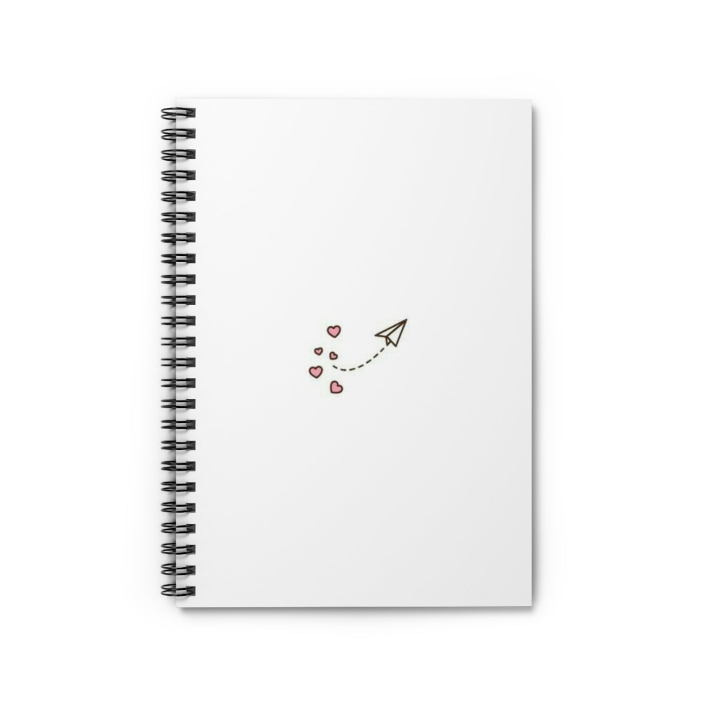 Paper Plane Spiral Notebook