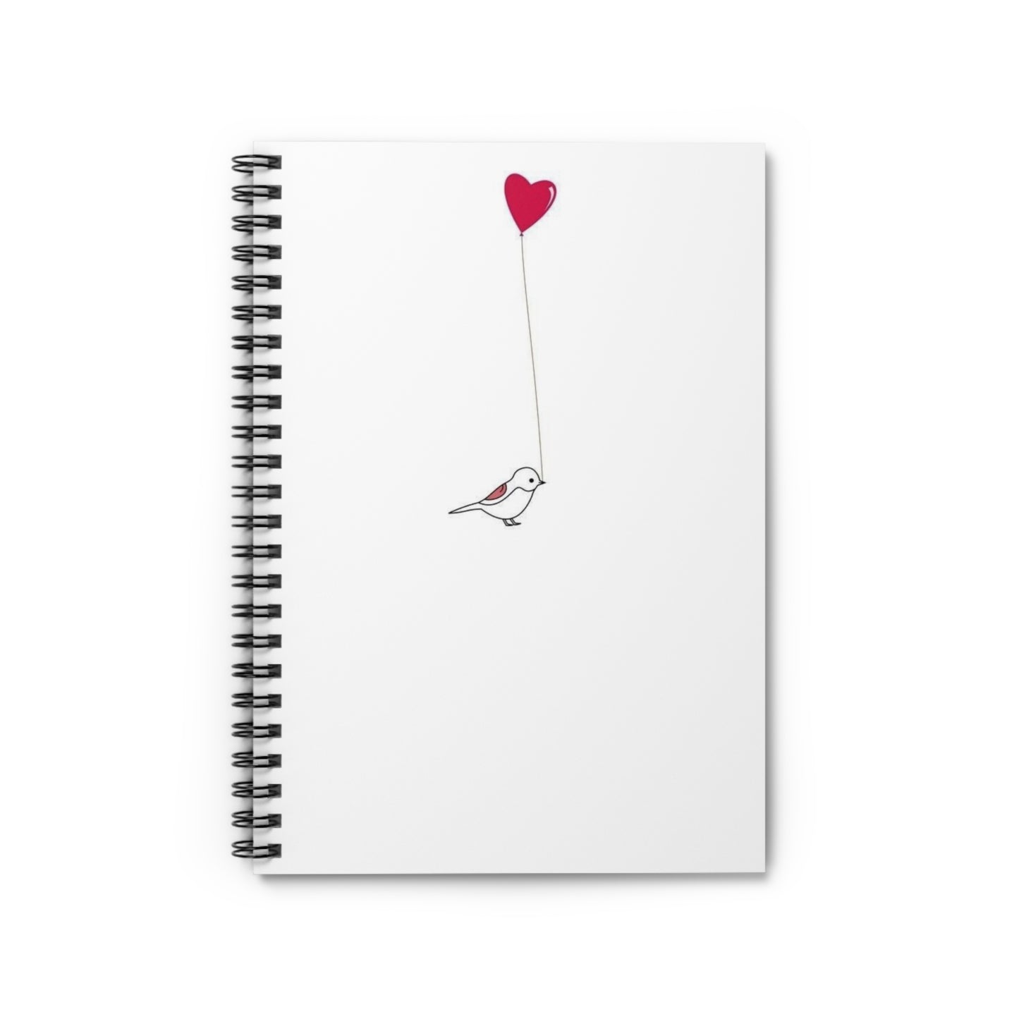 Bird & Balloon Spiral Notebook