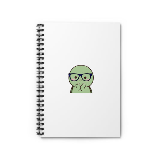 Sassy Turtle Spiral Notebook
