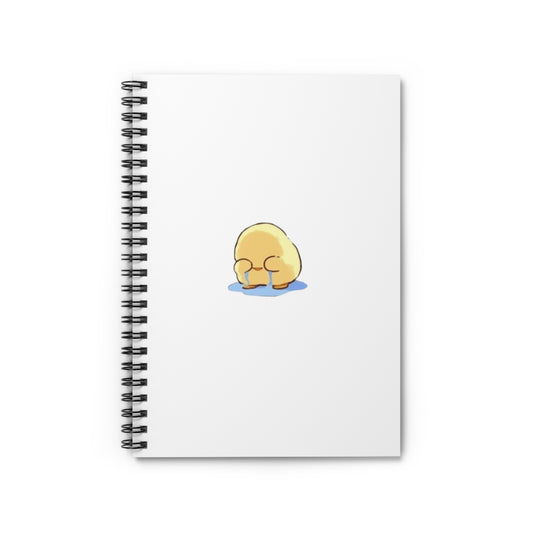 Crying Chick Spiral Notebook