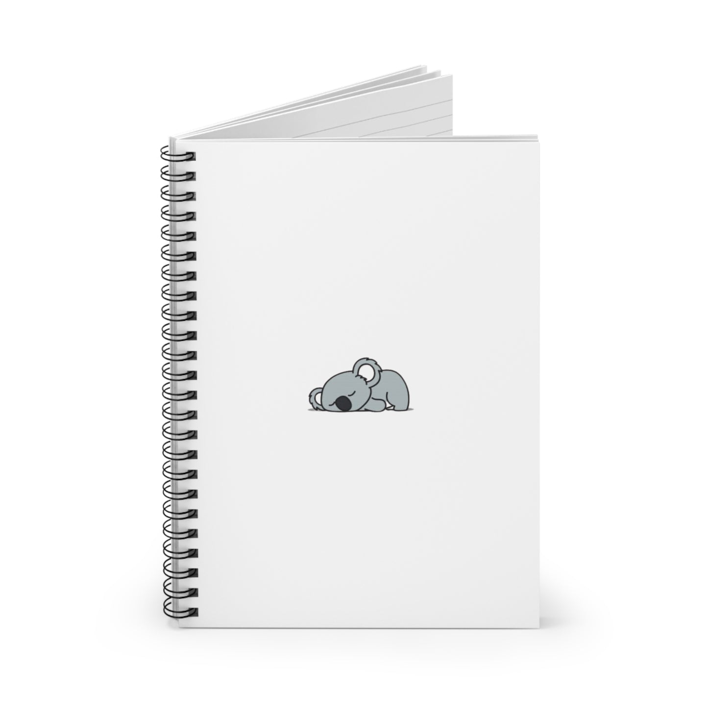 Sleeping Koala Spiral Notebook