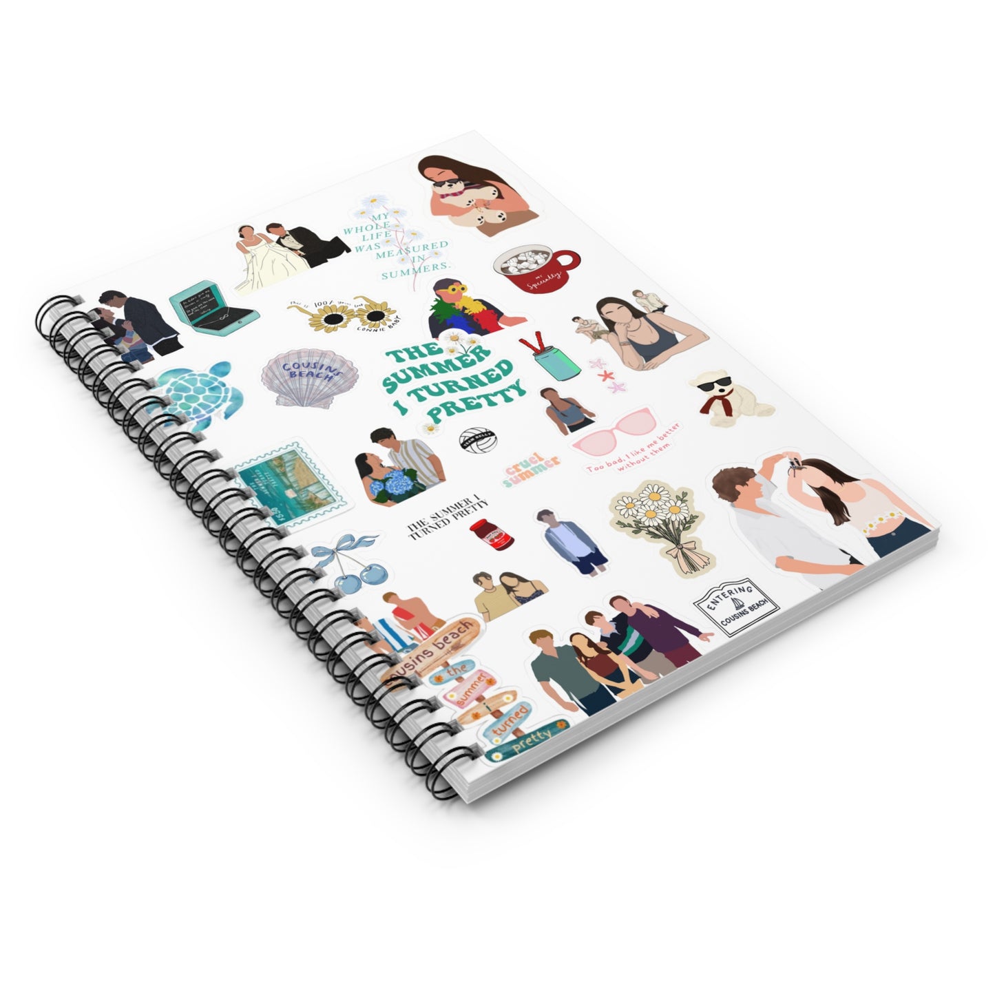 The Summer I Turned Pretty Spiral Notebook