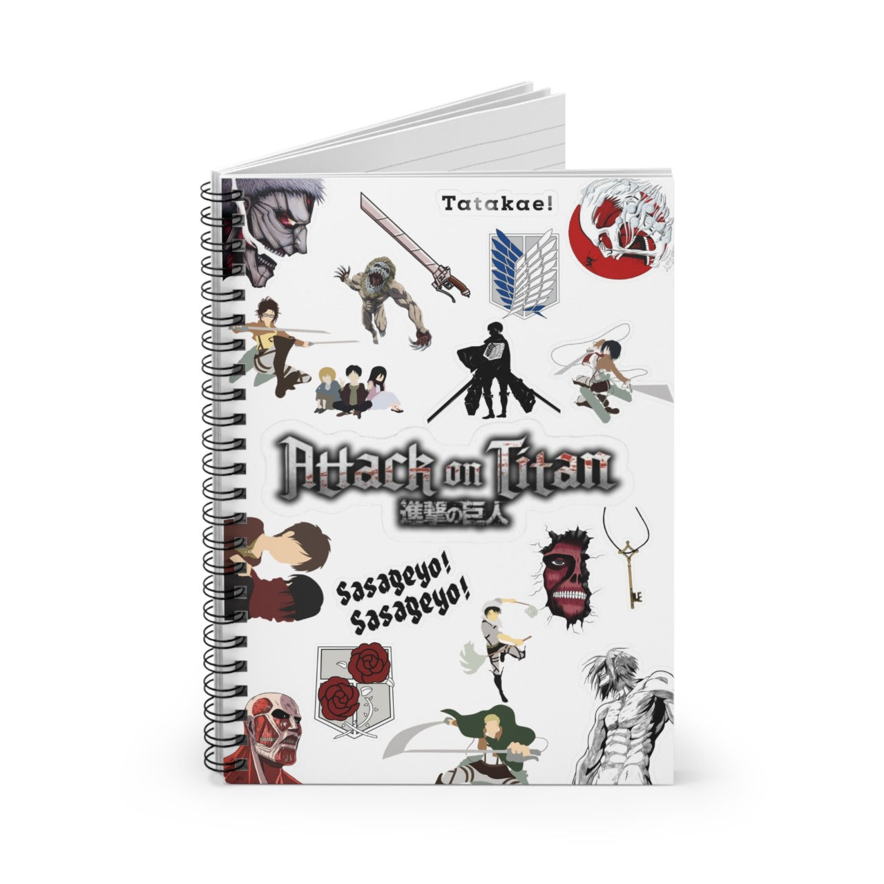 Attack on Titan Spiral Notebook