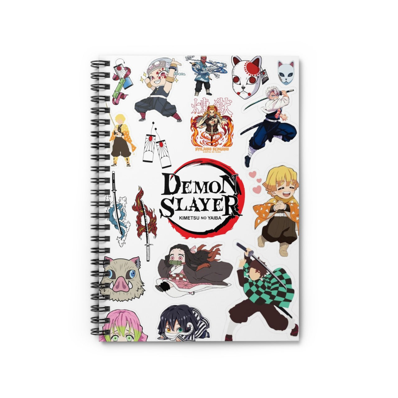 Demon Slayer Spiral Notebook