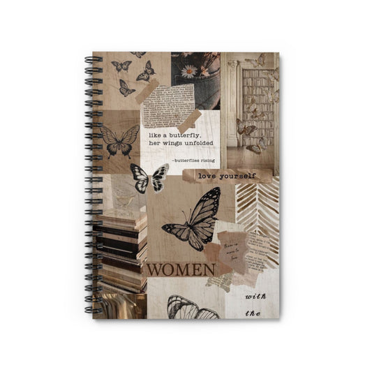 Aesthetic Vintage Spiral Notebook IV