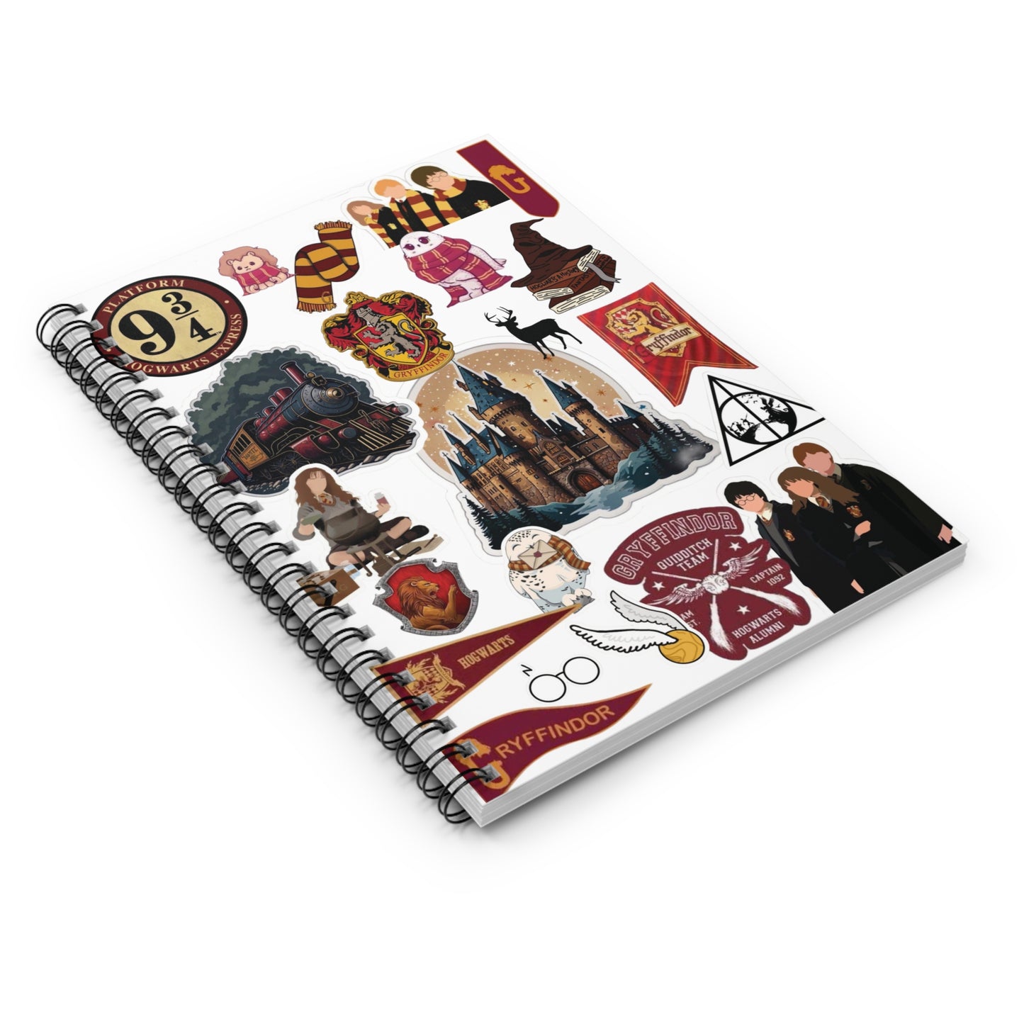 Harry Potter Gryffindor Spiral Notebook