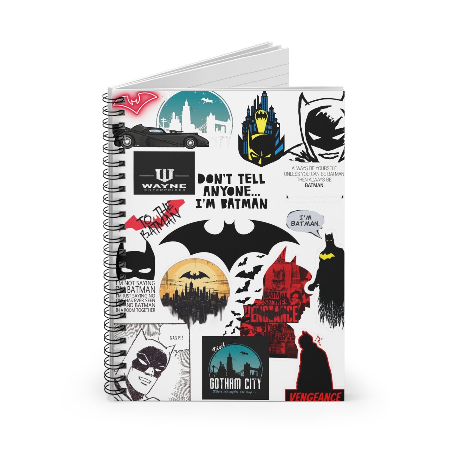 Batman Spiral Notebook