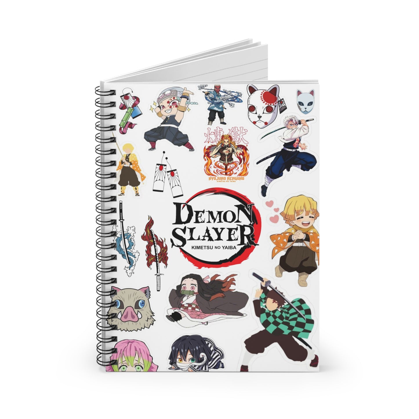 Demon Slayer Spiral Notebook