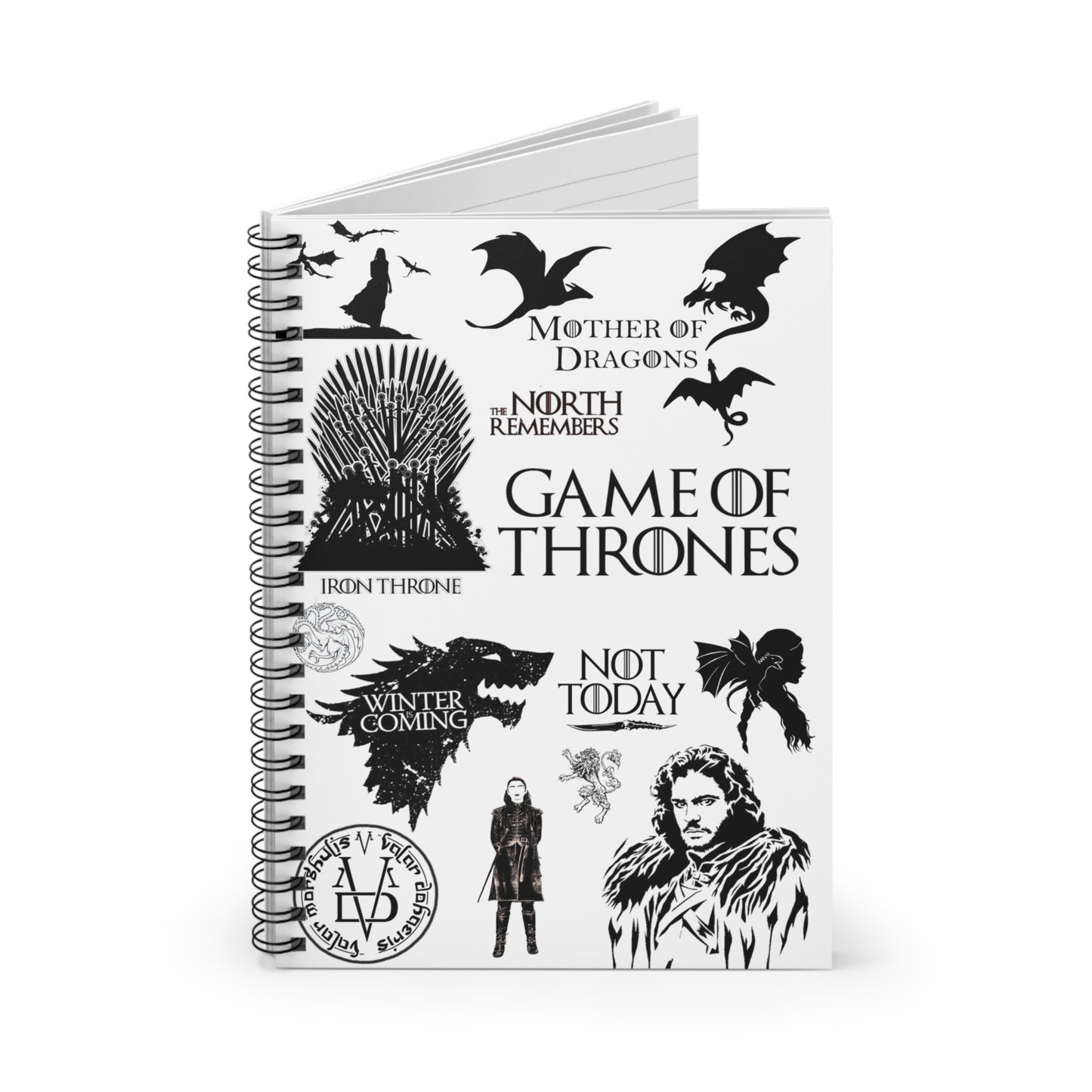 Game of Thrones Spiral Notebook