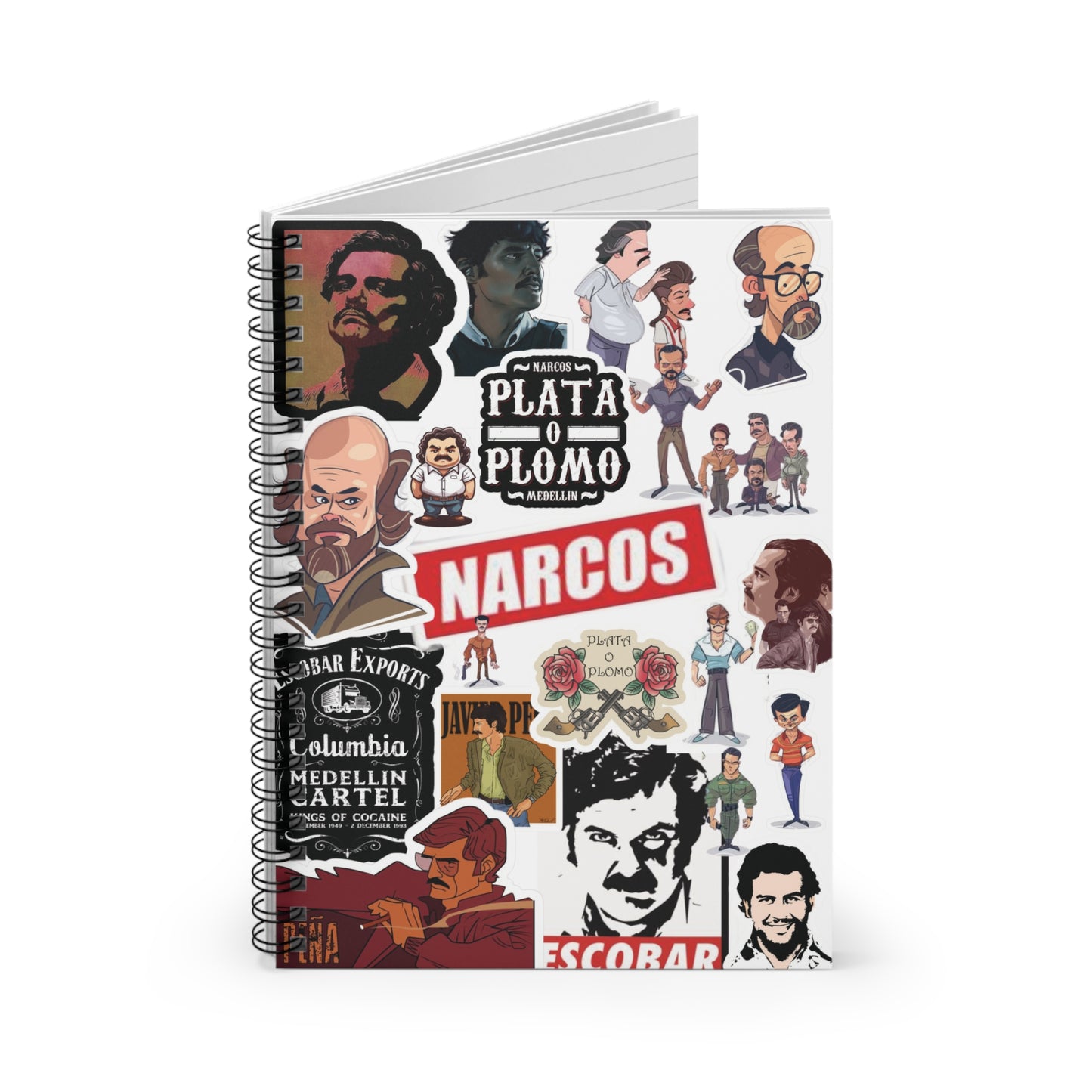 Narcos Spiral Notebook
