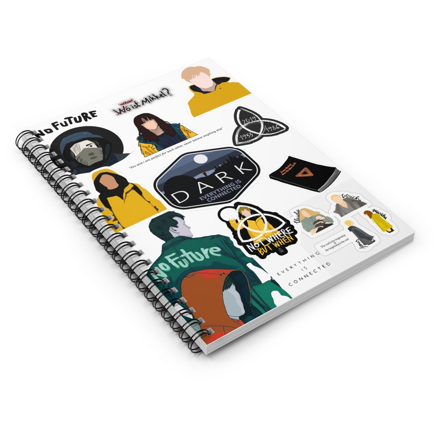 Dark Spiral Notebook