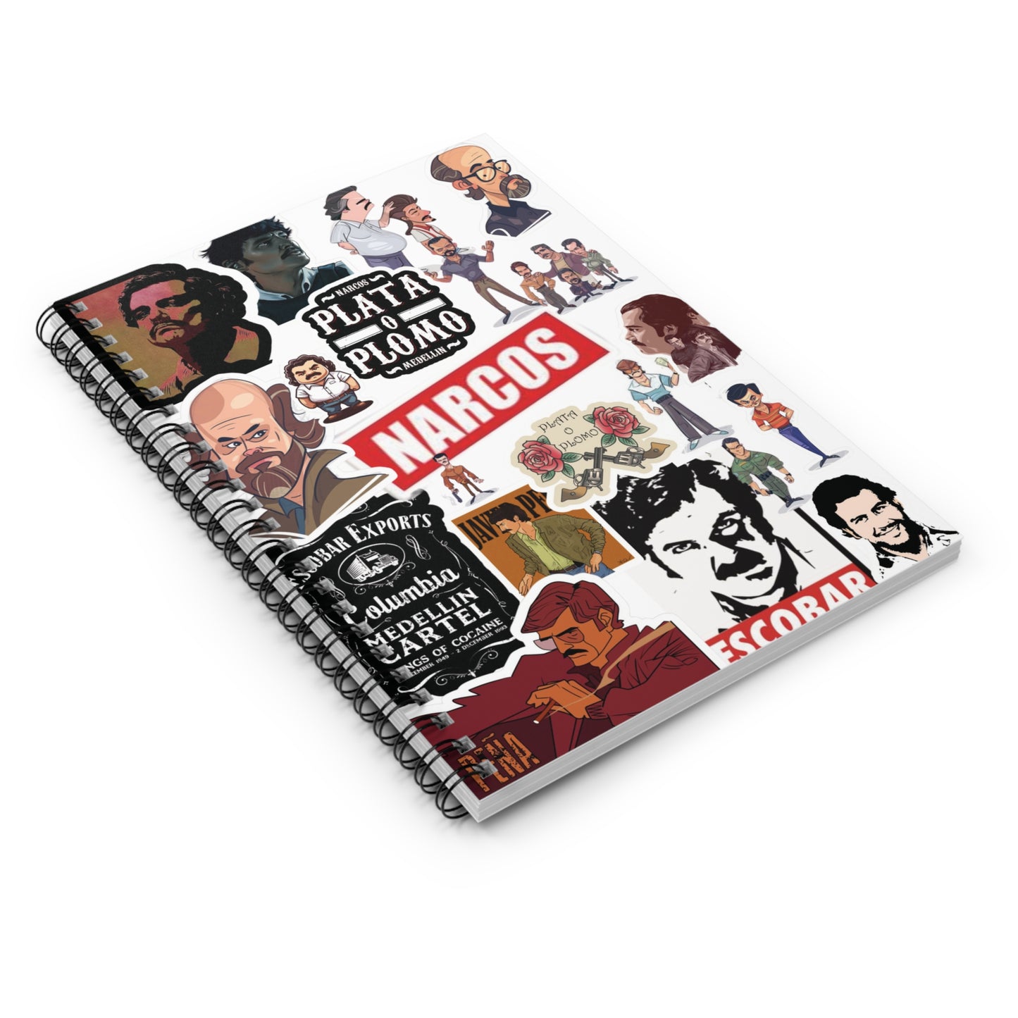 Narcos Spiral Notebook