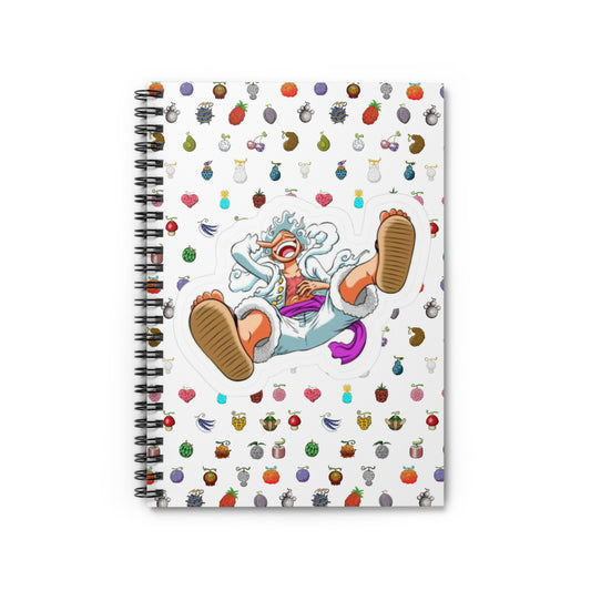 One Peice Gear 5 Spiral Notebook