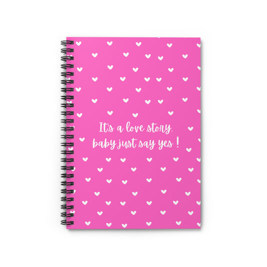 Taylor Swift Love Story Spiral Notebook II