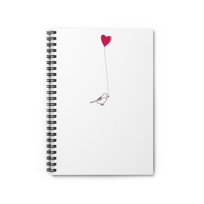 Bird & Balloon Spiral Notebook