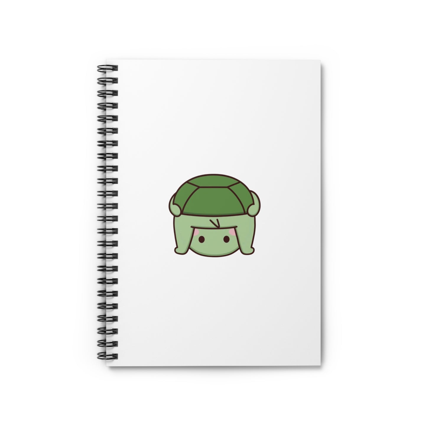 Upside-Down Turtle Spiral Notebook