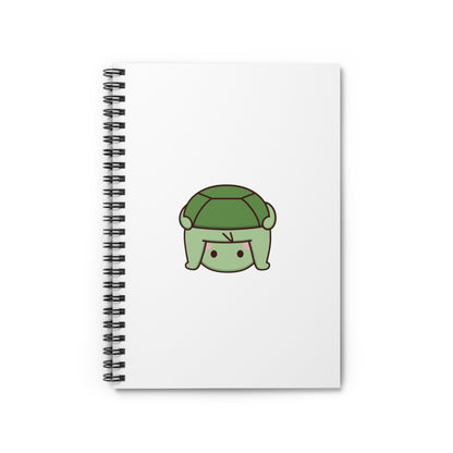 Upside-Down Turtle Spiral Notebook