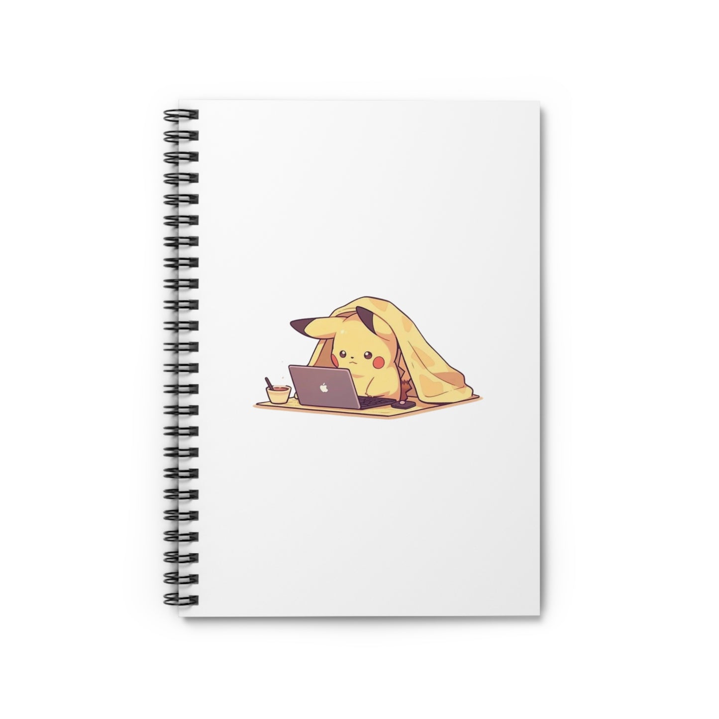 Coder Pikachu Spiral Notebook