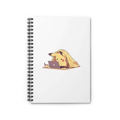 Coder Pikachu Spiral Notebook