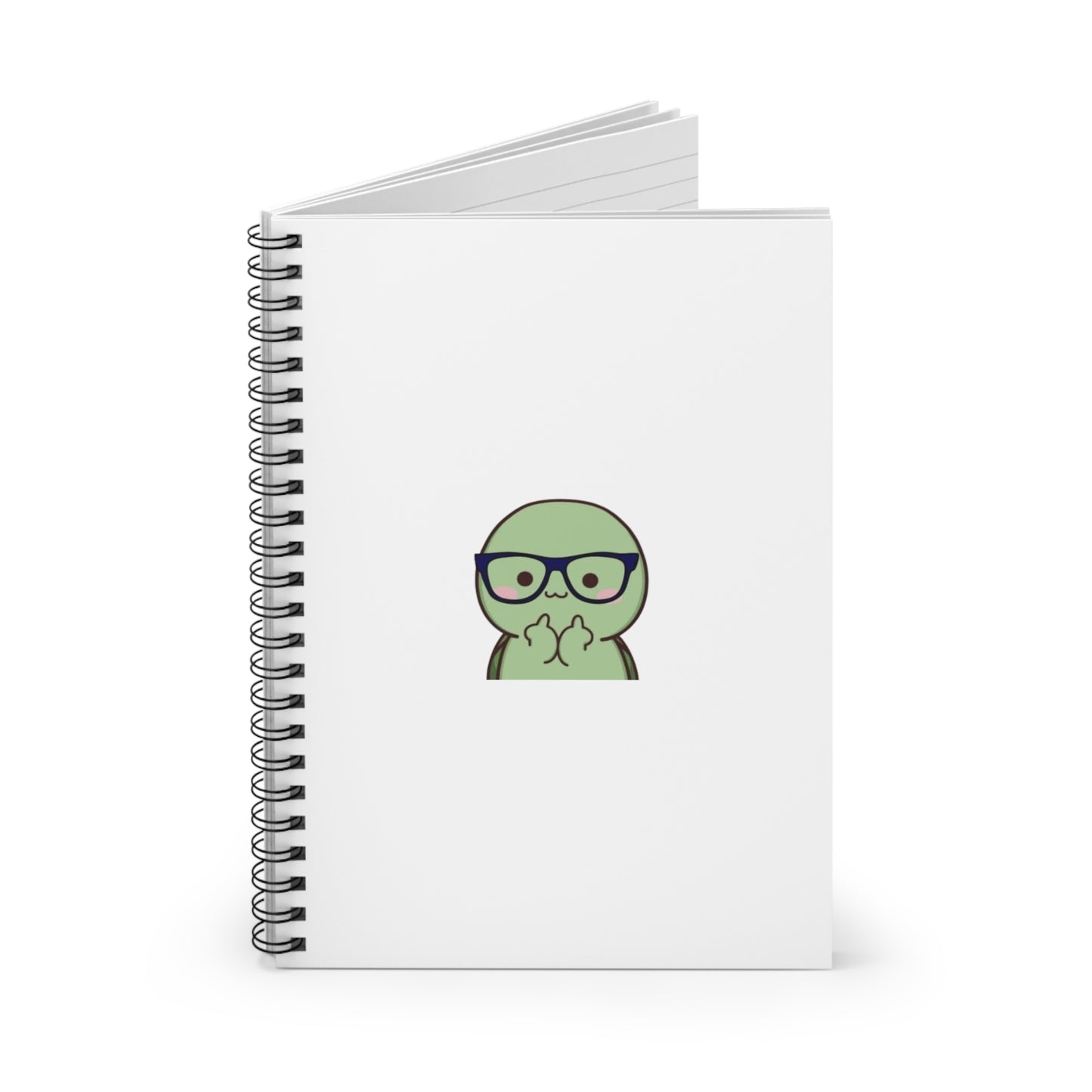 Sassy Turtle Spiral Notebook