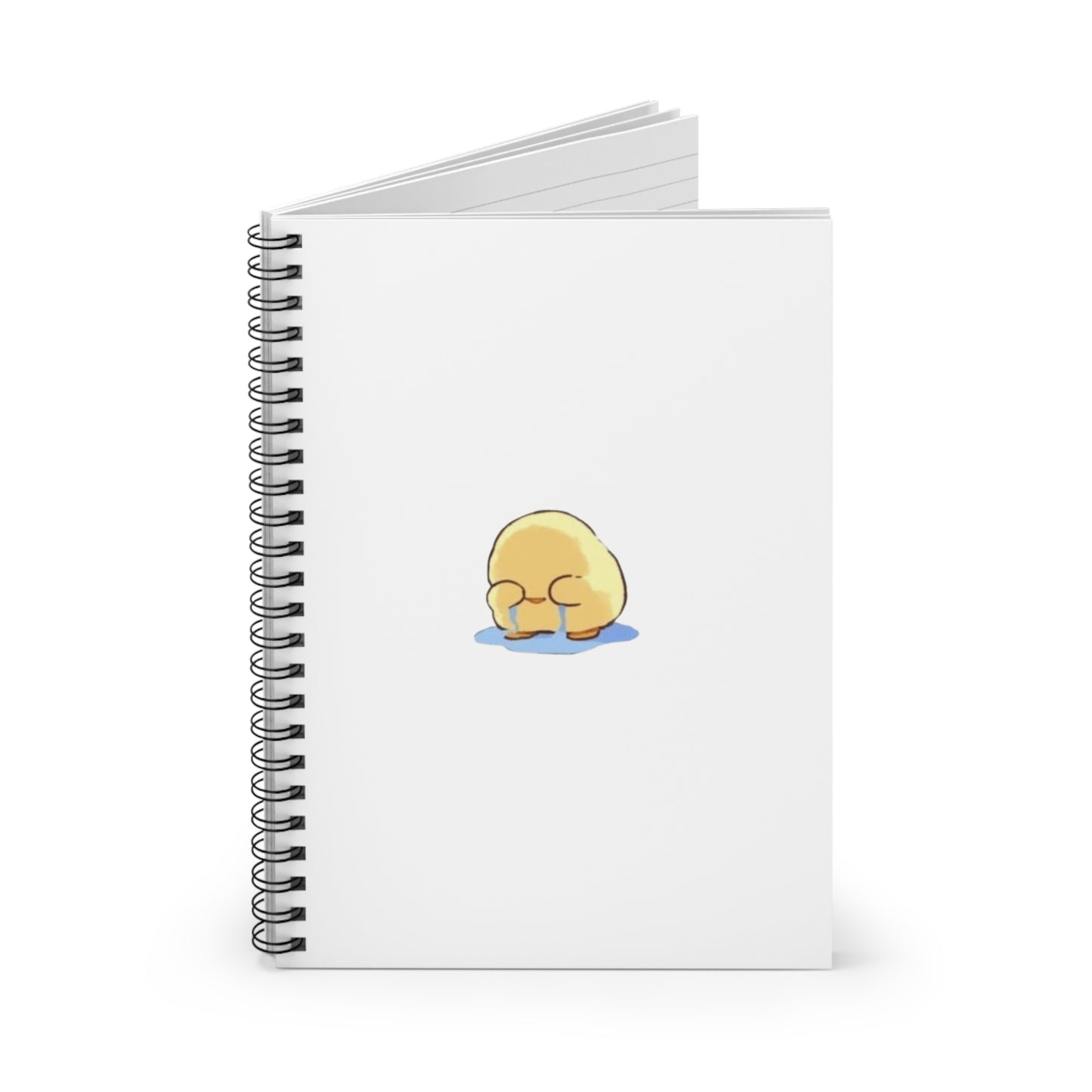 Crying Chick Spiral Notebook