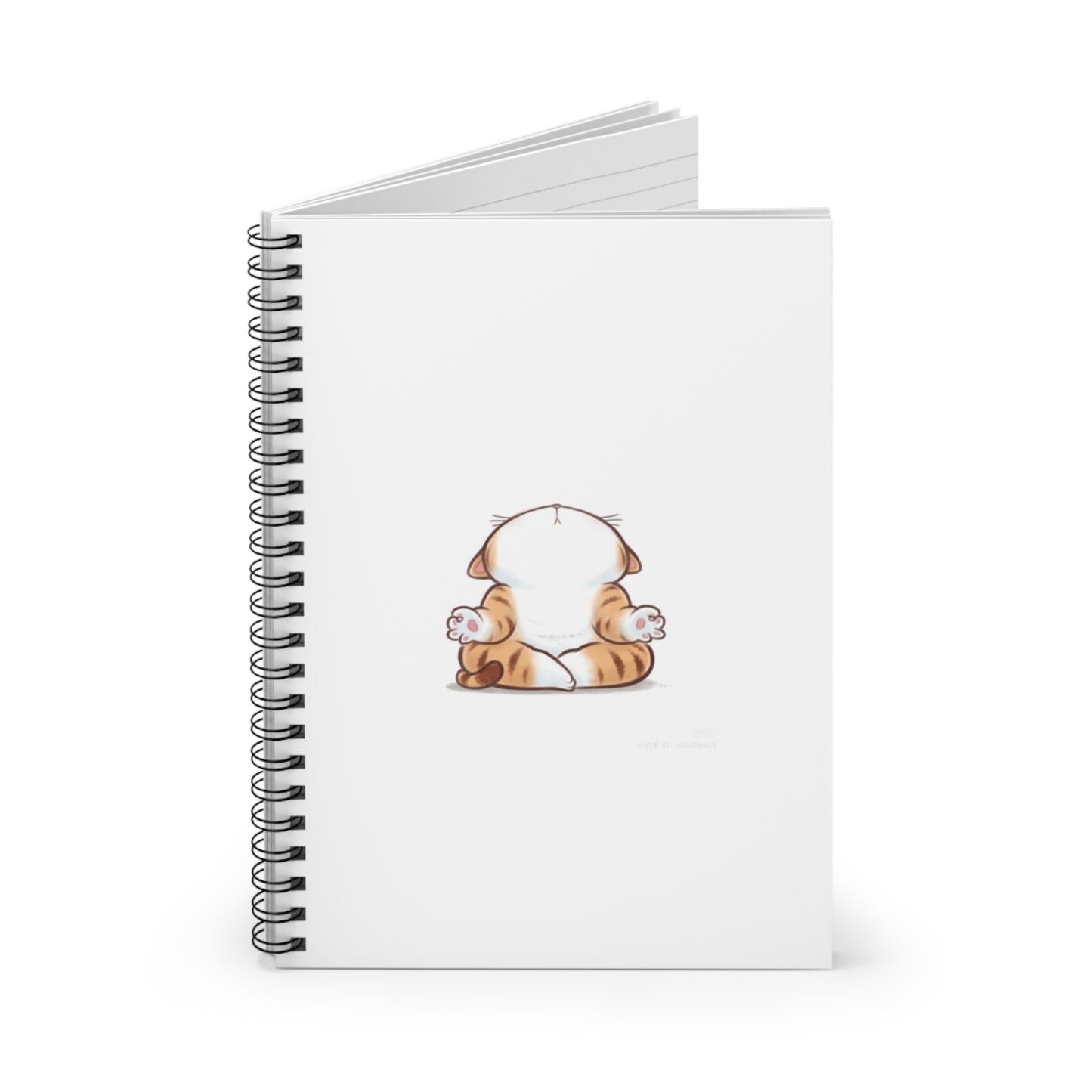 Zen Cat Spiral Notebook