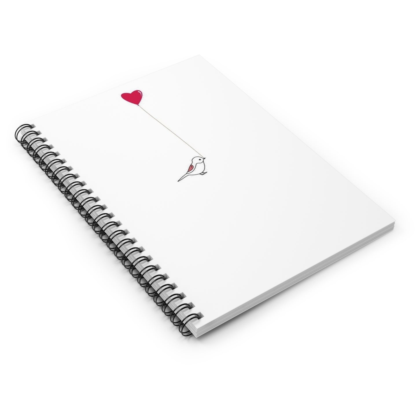 Bird & Balloon Spiral Notebook