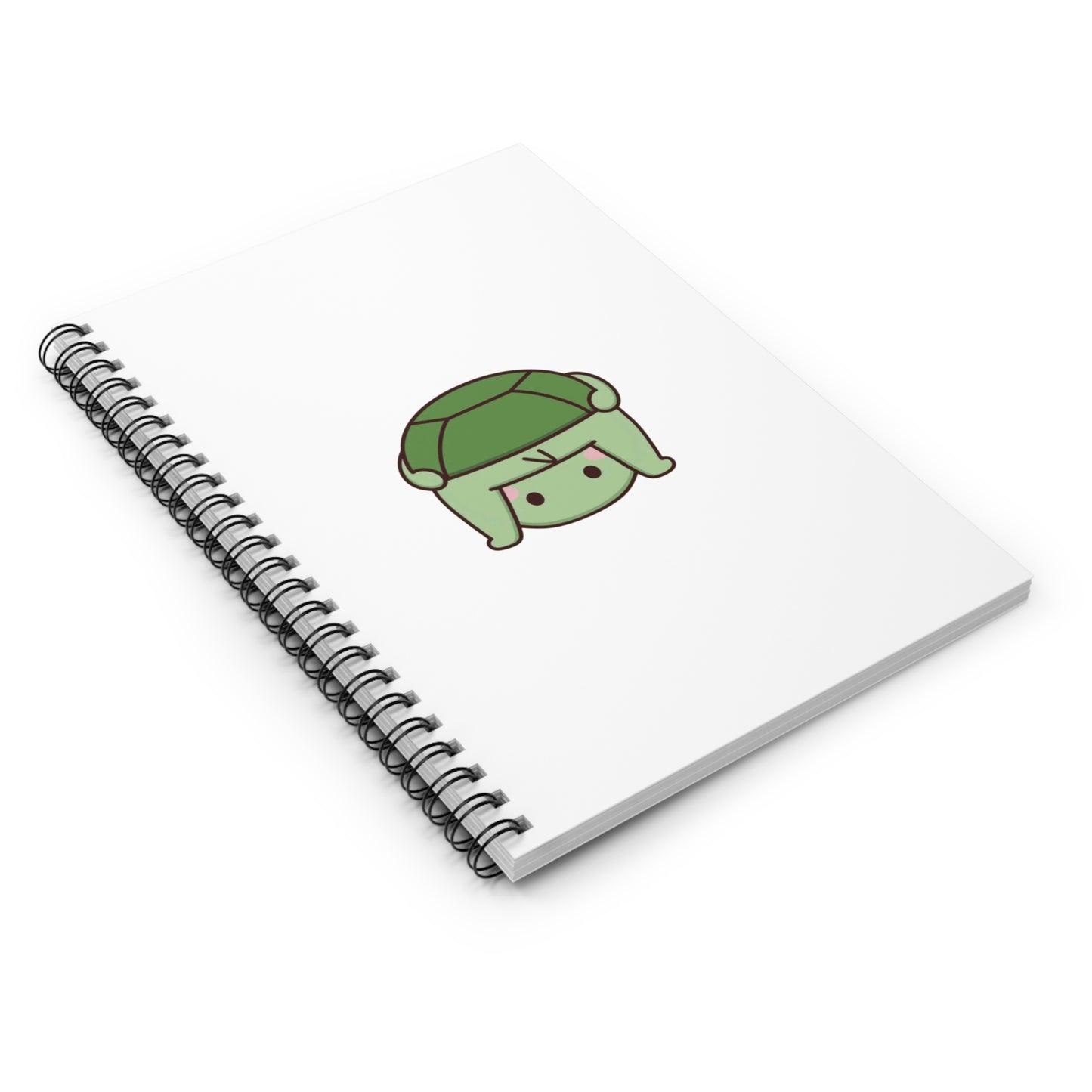 Upside-Down Turtle Spiral Notebook