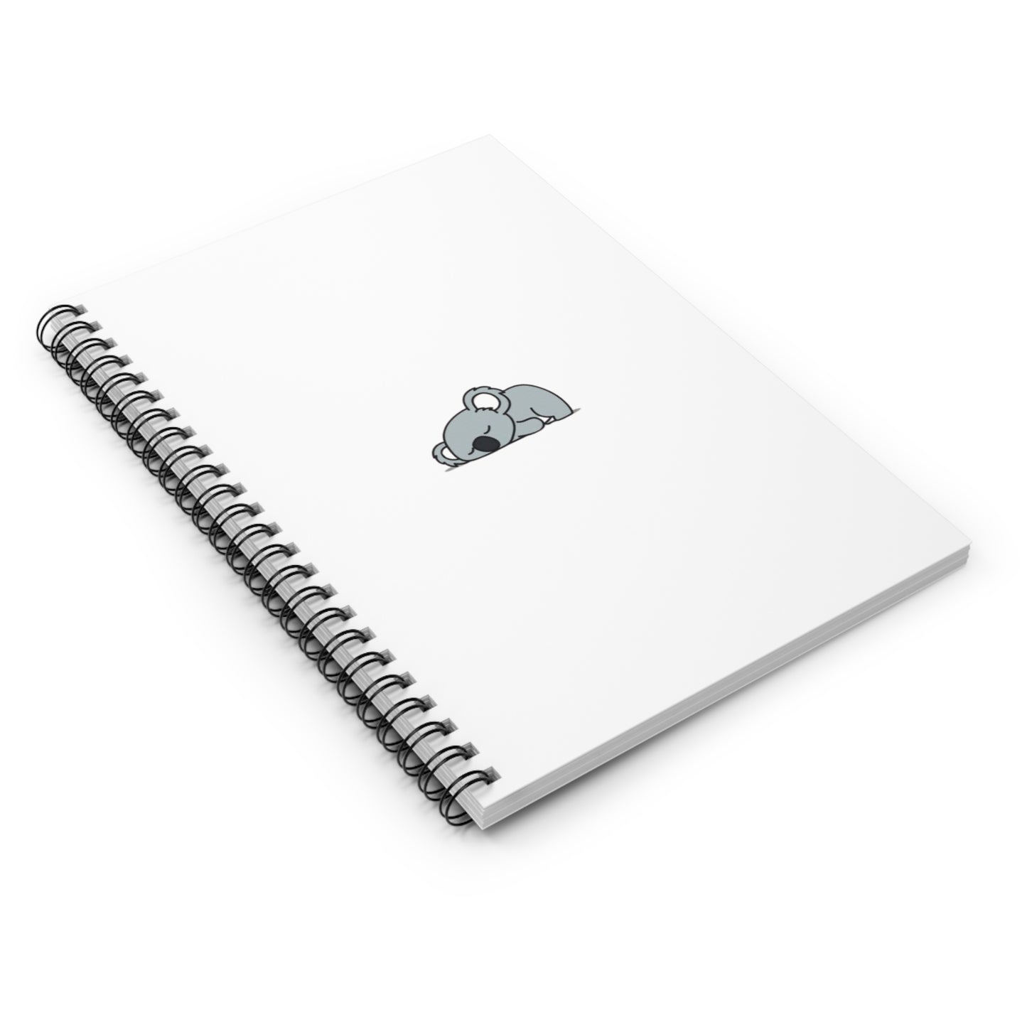 Sleeping Koala Spiral Notebook