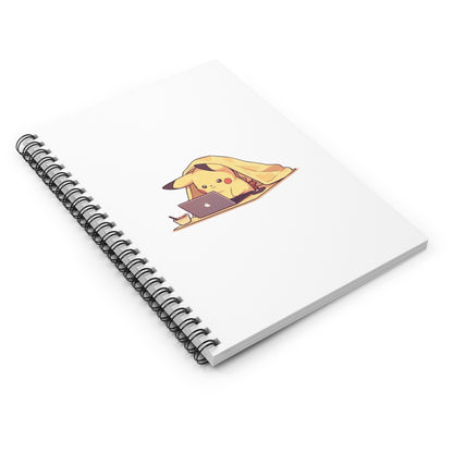 Coder Pikachu Spiral Notebook