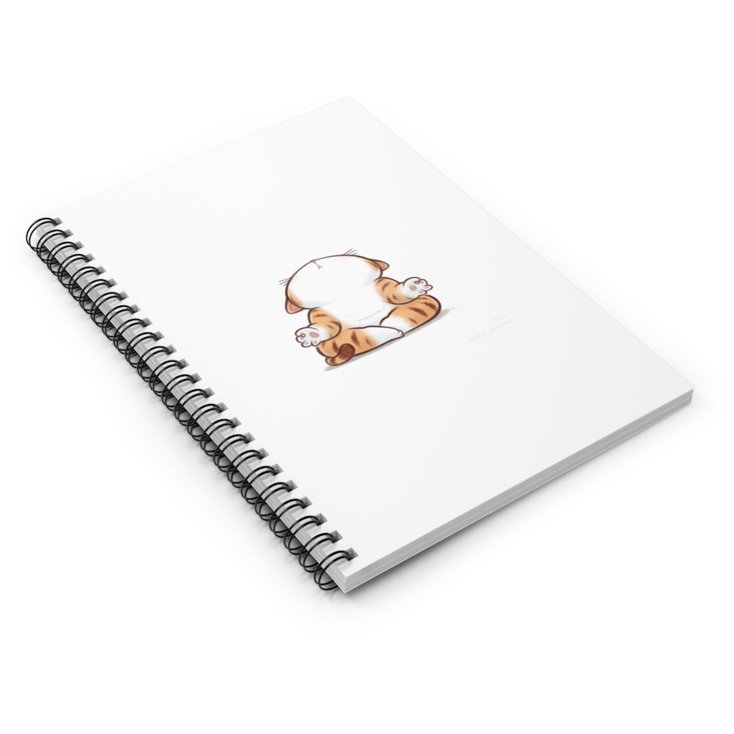 Zen Cat Spiral Notebook