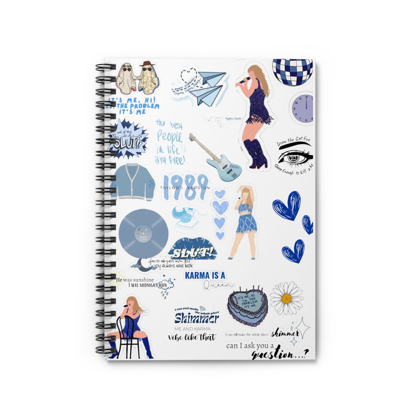 Taylor Swift Spiral Notebook