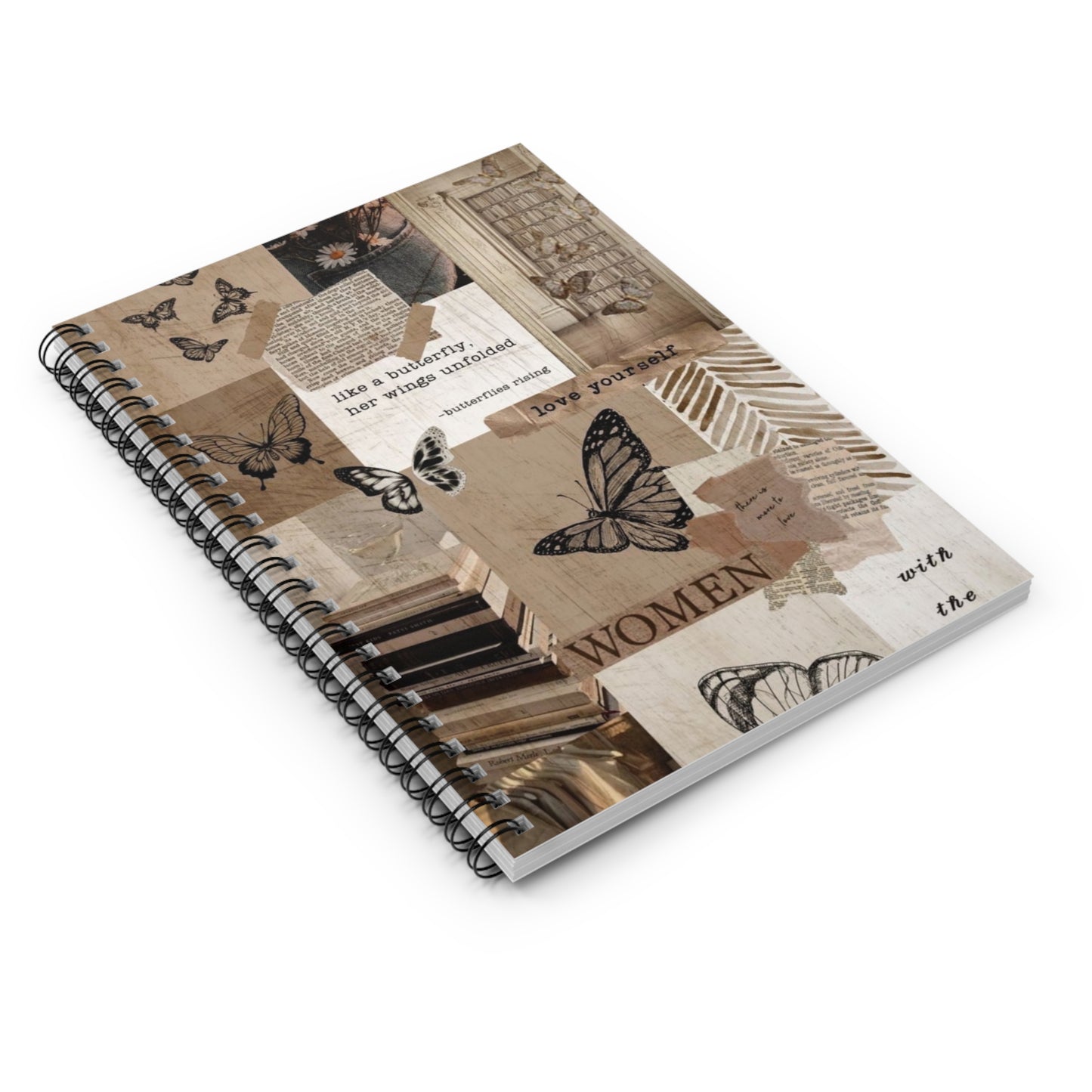 Aesthetic Vintage Spiral Notebook IV