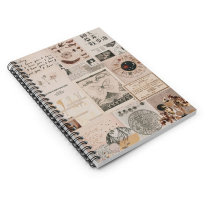 Aesthetic Vintage Spiral Notebook I