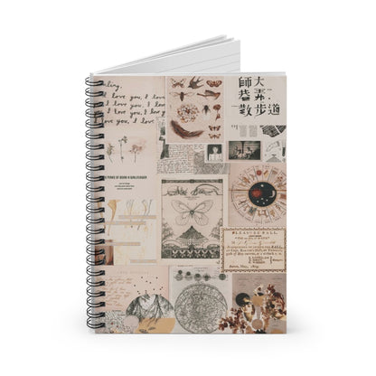 Aesthetic Vintage Spiral Notebook I