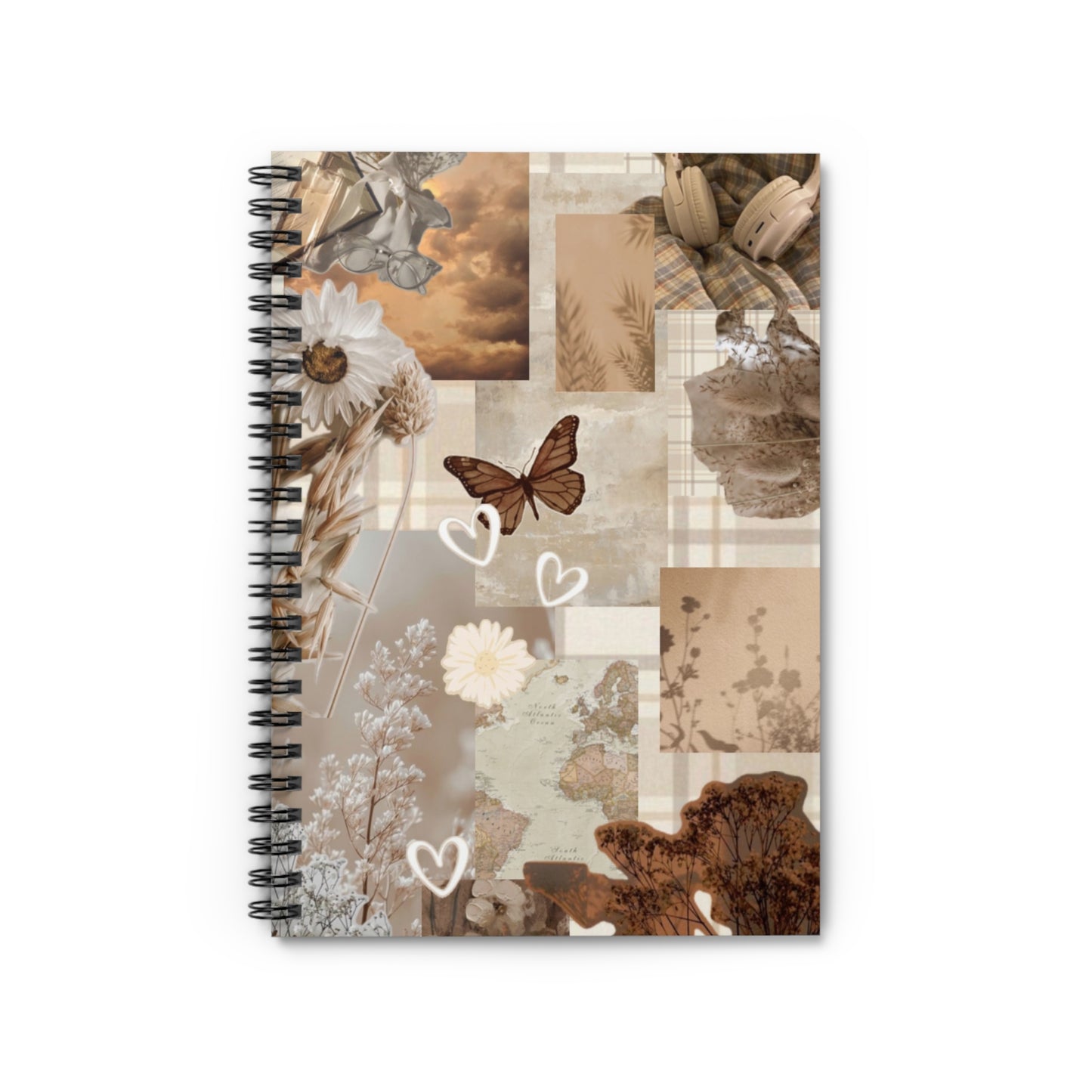 Aesthetic Vintage Spiral Notebook II