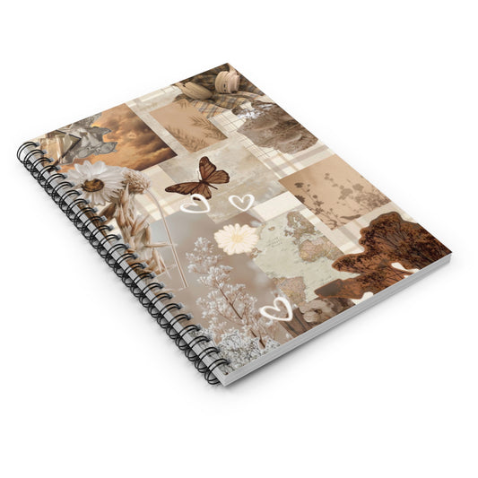 Aesthetic Vintage Spiral Notebook II