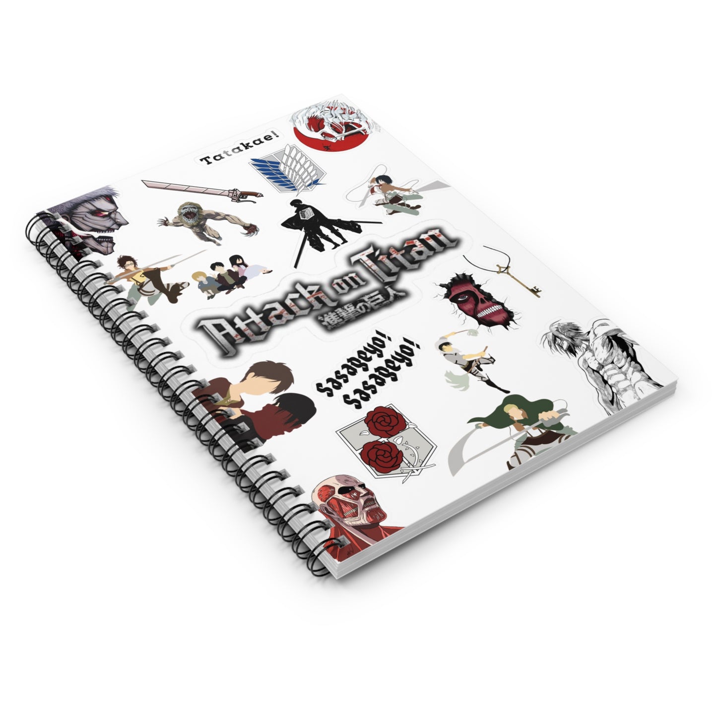 Attack on Titan Spiral Notebook