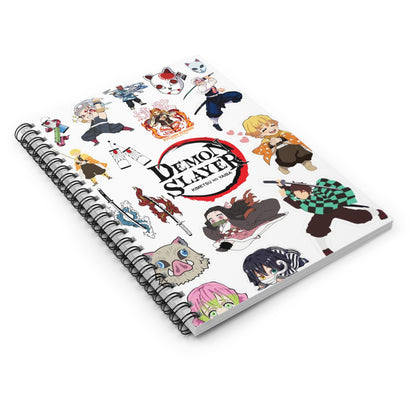 Demon Slayer Spiral Notebook