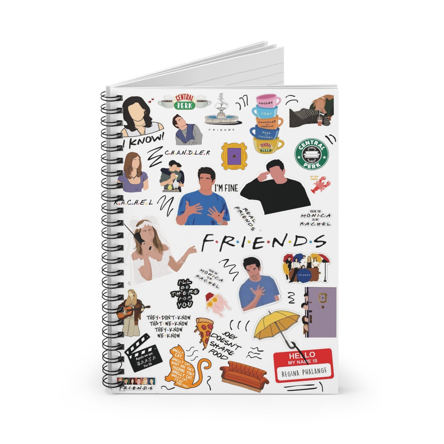 Friends Spiral Notebook