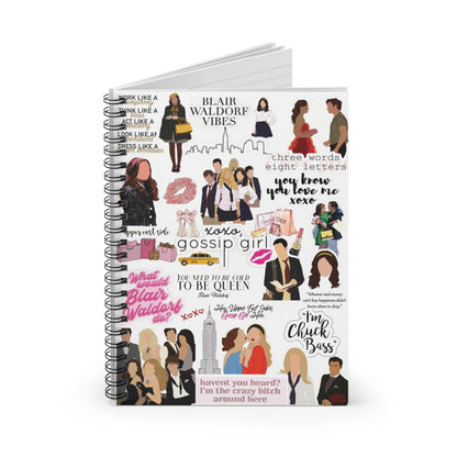 Gossip Girl Spiral Notebook
