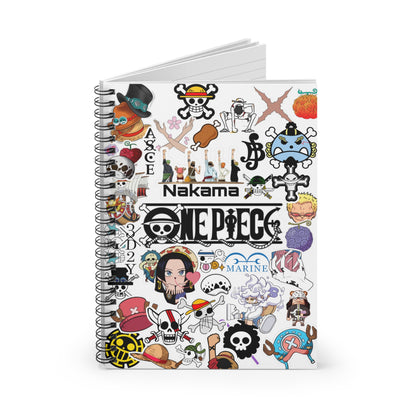 One Peice spiral Notebook