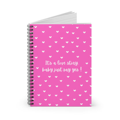 Taylor Swift Love Story Spiral Notebook II