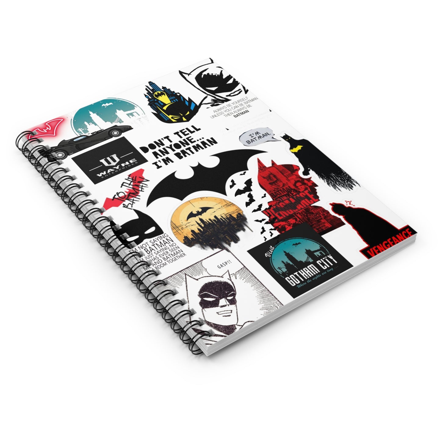 Batman Spiral Notebook