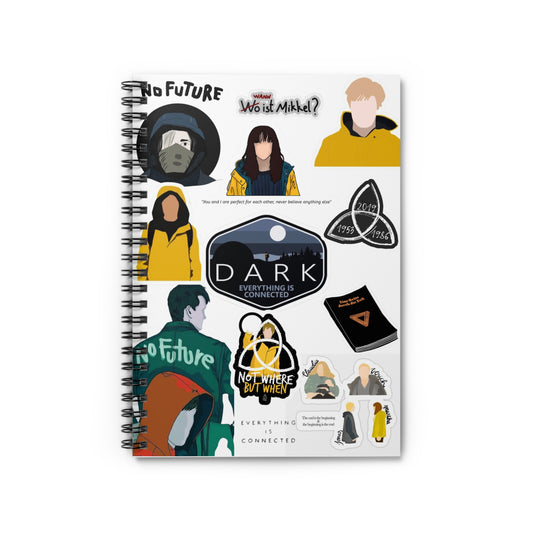 Dark Spiral Notebook