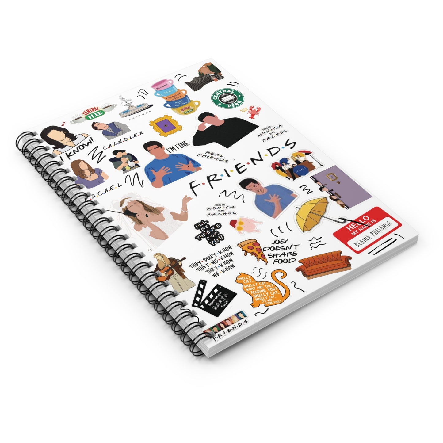 Friends Spiral Notebook