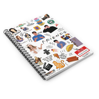Friends Spiral Notebook