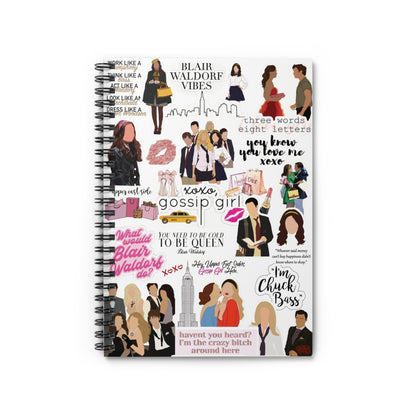 Gossip Girl Spiral Notebook