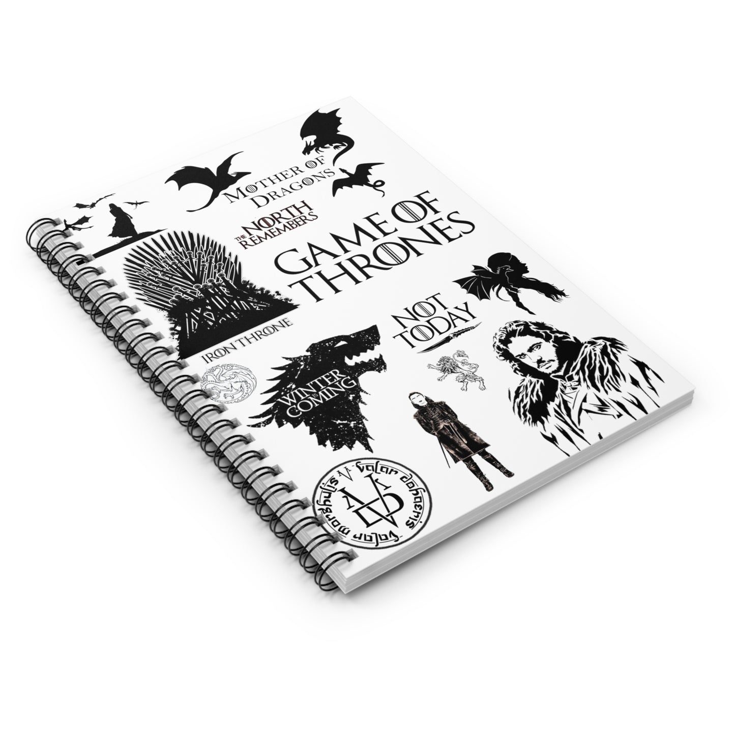 Game of Thrones Spiral Notebook